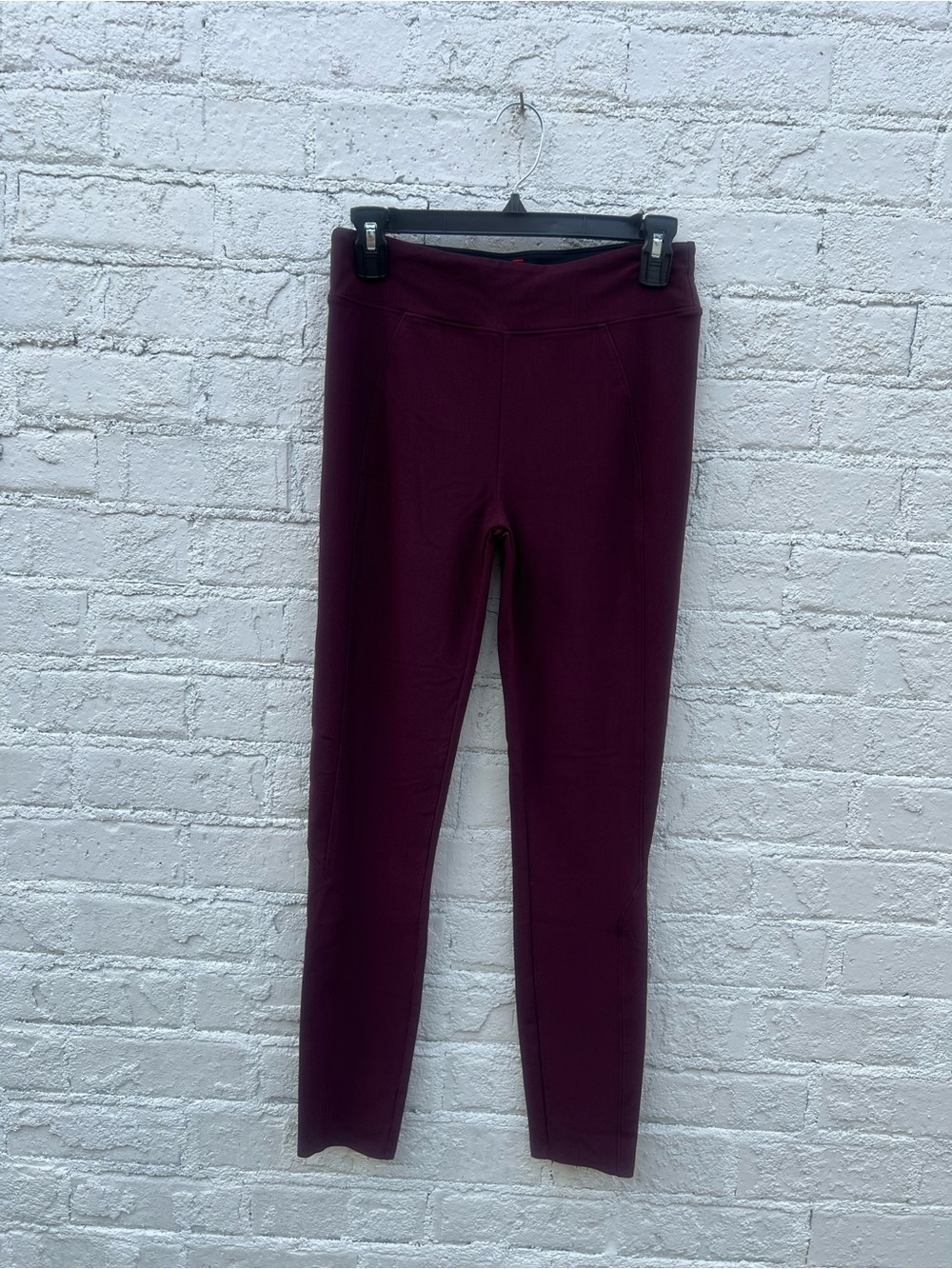 Spanx Plum Ponte Knit Leggings